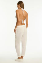 Sea Level Sea Level Shore Linen Beachcomber Pant - White Sea Level Shore Linen Beachcomber Pant - White Splash Swimwear Pants
