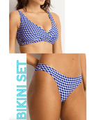 Sea Level Sea Level Solara Cross Front Multifit Bra Top & Sporty Mid Bikini Pant Sea Level Solara Cross Front Multifit Bra Top & Sporty Mid Bikini Pant Splash Swimwear Bikini Set