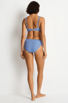 Sea Level Sea Level Solara Mid Bikini Pant - Blue Sea Level Solara Mid Bikini Pant - Blue Splash Swimwear