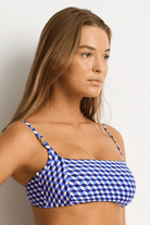 Sea Level Sea Level Solara Square Neck Bralette - Blue Sea Level Solara Square Neck Bralette - Blue Splash Swimwear