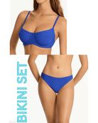 Sea Level Sea Level Spinnaker Balconette Bra & Regular Cheeky Pant Sea Level Spinnaker Balconette Bra & Regular Cheeky Pant Splash Swimwear Bikini Set AU12/US8 / Cobalt Blue
