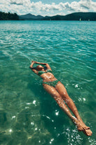 Sea Level Sea Level Spinnaker Regular Cheeky Pant - Moss Sea Level Spinnaker Regular Cheeky Pant - Moss Splash Swimwear Bikini Bottoms