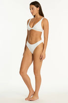 Sea Level Sea Level Spinnaker Sporty Mid Pant Sea Level Spinnaker Sporty Mid Pant Splash Swimwear Bikini Bottoms