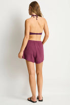 Sea Level Sea Level Sunset Beach Short - Merlot Sea Level Sunset Beach Short - Merlot Splash Swimwear Womens Shorts