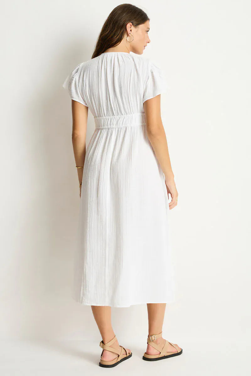 Sea Level Sea Level Sunset Maxi Day Dress - White Sea Level Sunset Maxi Day Dress - White Splash Swimwear Dress