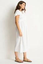 Sea Level Sea Level Sunset Maxi Day Dress - White Sea Level Sunset Maxi Day Dress - White Splash Swimwear Dress