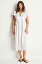 Sea Level Sea Level Sunset Maxi Day Dress - White SL9150SS Sea Level Sunset Maxi Day Dress - White Splash Swimwear Dress White / XS 9347760729767