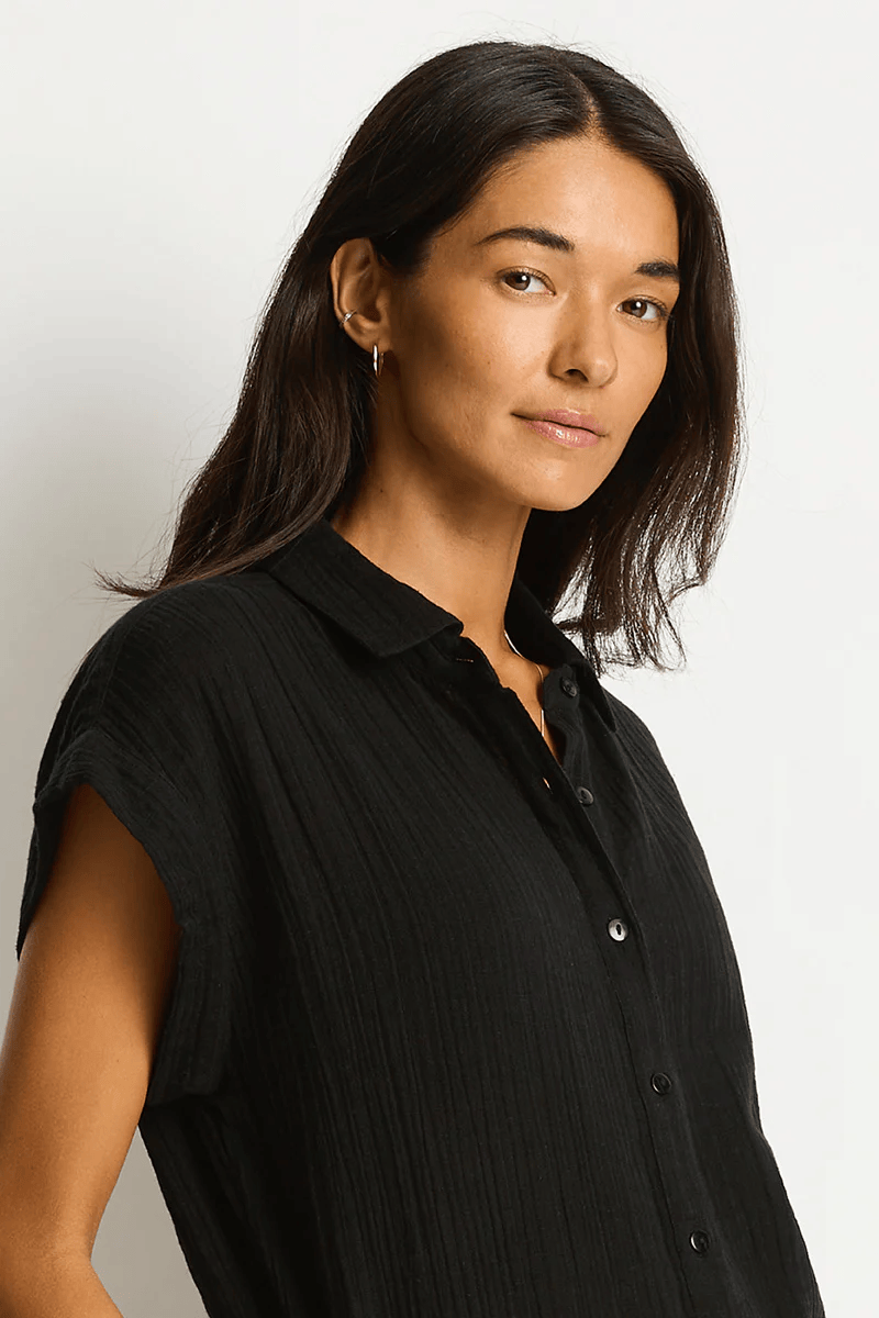 Sea Level Sea Level Sunset Playsuit - Black Sea Level Sunset Playsuit - Black Splash Swimwear Shirts