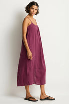 Sea Level Sea Level Sunset Tie Back Sundress - Merlot Sea Level Sunset Tie Back Sundress - Merlot Splash Swimwear Dress