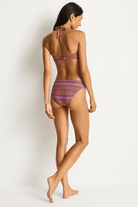 Sea Level Sea Level Tessera U Bar Bandeau  - Blue Sea Level Tessera U Bar Bandeau  - Blue Splash Swimwear