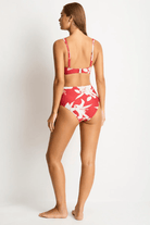 Sea Level Sea Level Veridian High Waist Pant - Ruby Sea Level Veridian High Waist Pant - Ruby Splash Swimwear