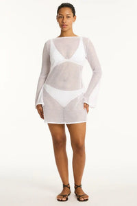 Sea Level Surf Mesh Cover Up Splash Swimwear