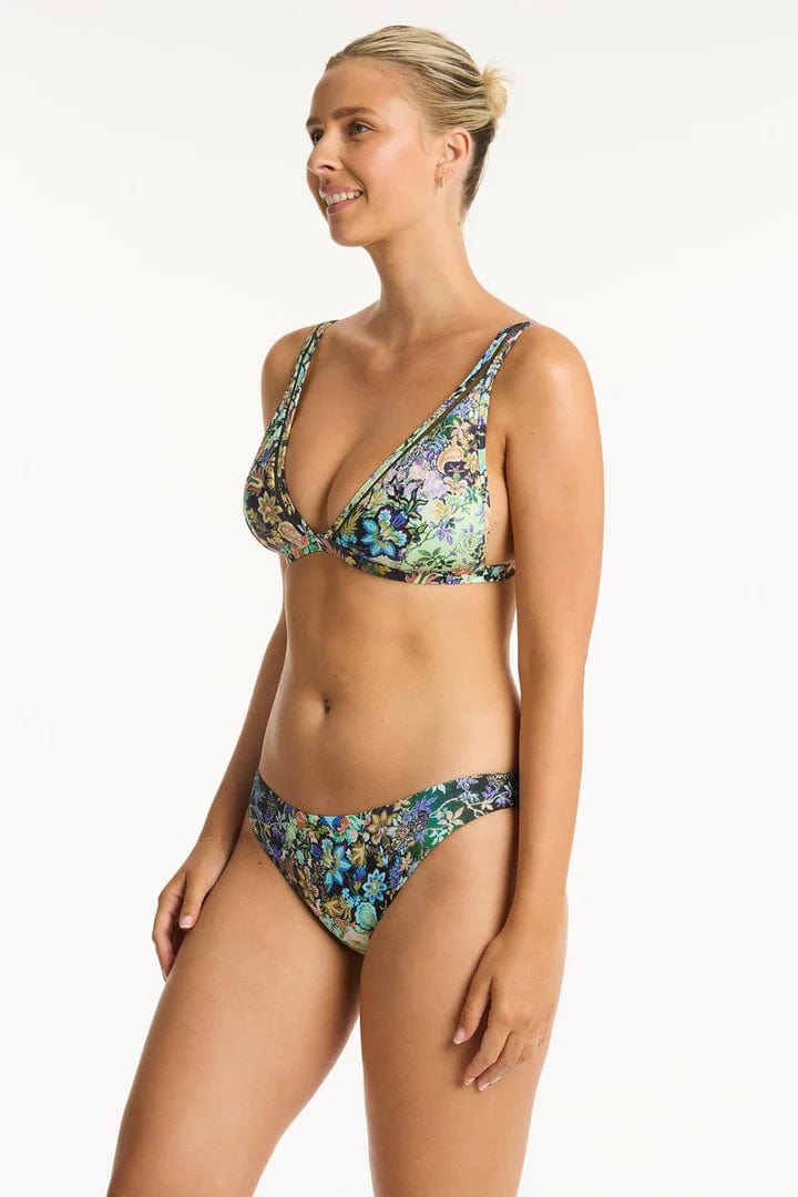 Sea Level Wildflower Regular Cheeky Pant Sea Level Wildflower Regular Cheeky Pant Splash Swimwear Cheeky Bikini Bottoms