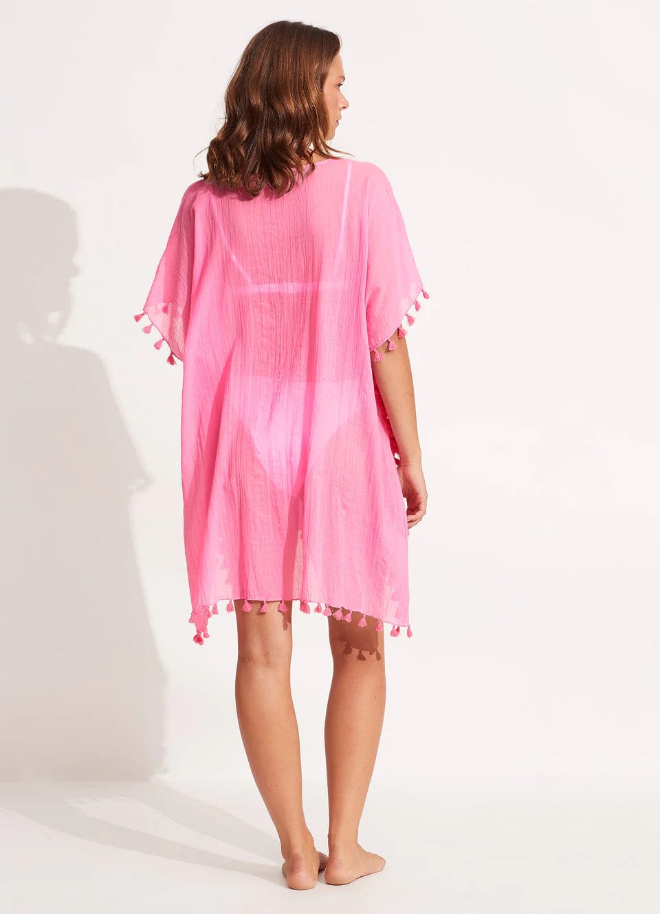 Amnesia Kaftan - Seafolly - Splash Swimwear  - June22, kaftans & cover ups, Seafolly, Womens - Splash Swimwear 