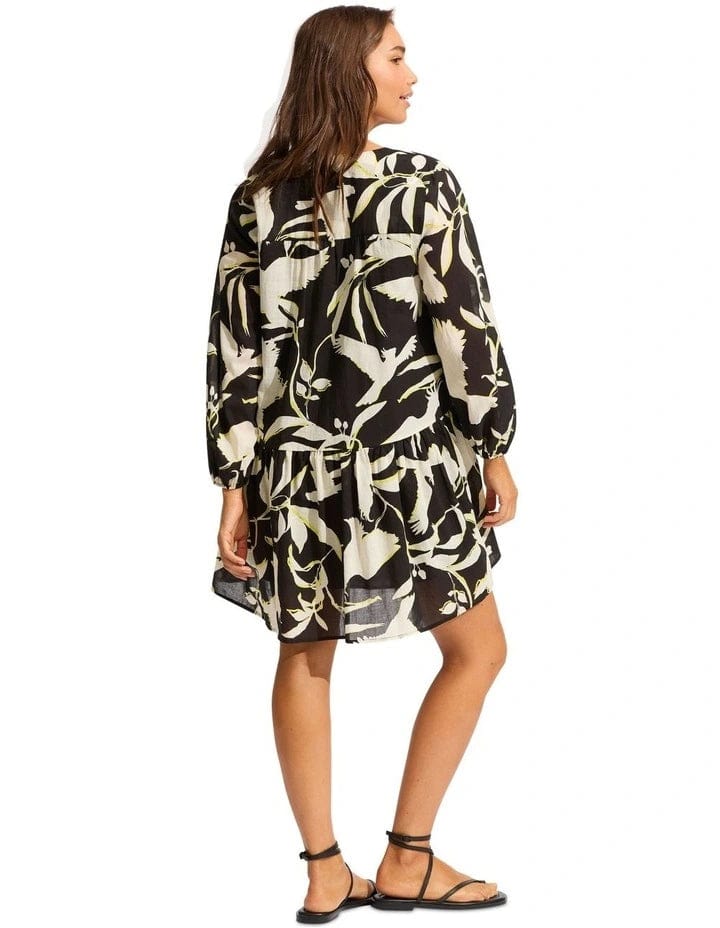 Seafolly Birds Of Paradise Cover Up Seafolly Birds Of Paradise Cover Up Splash Swimwear Kaftans & Cover Ups