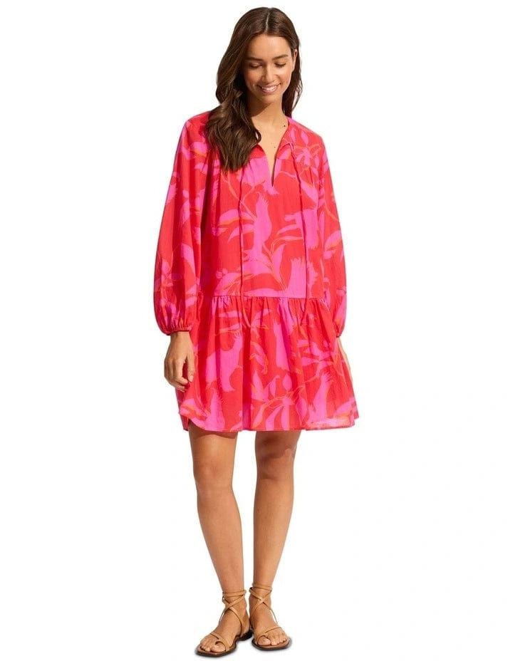 Seafolly Birds Of Paradise Cover Up Seafolly Birds Of Paradise Cover Up Splash Swimwear Kaftans & Cover Ups