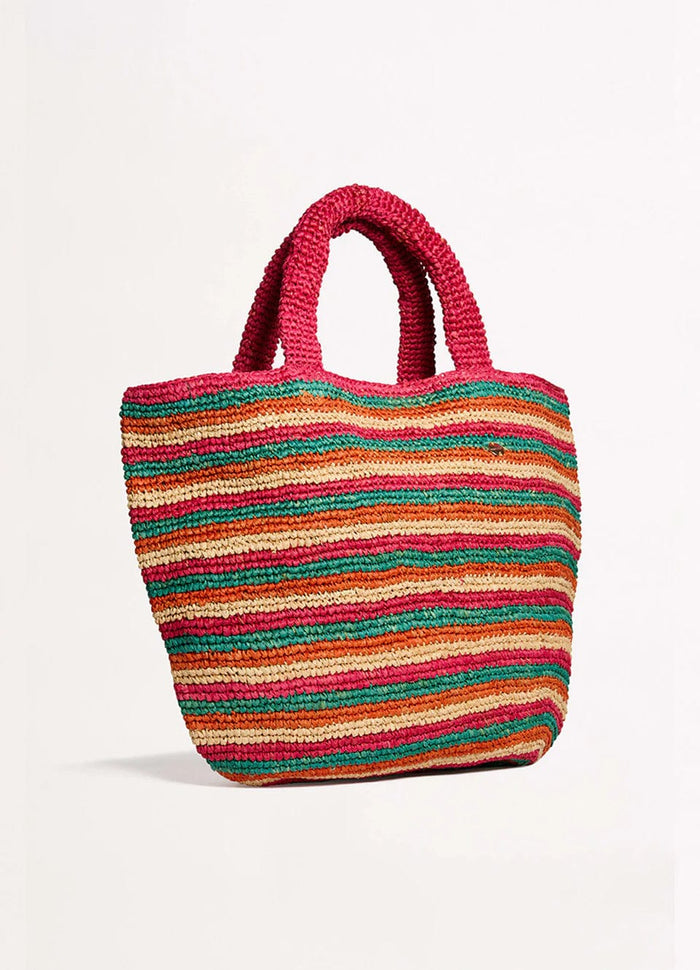 Carried Away Stripe Woven Tote - Seafolly - Splash Swimwear  - accessories, bags, beach bags, Seafolly, Sept23, Womens - Splash Swimwear 