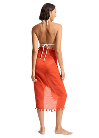 Cotton Gauze Sarong - Seafolly - Splash Swimwear  - June22, Sarongs, Seafolly, Womens, womens clothing - Splash Swimwear 