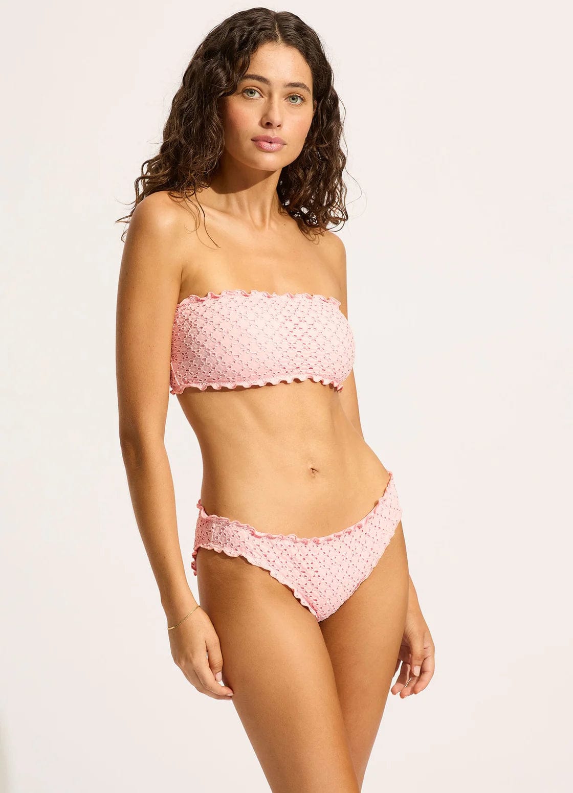 Seafolly Daydreamer Hipster Pant - Dusty Pink Seafolly Daydreamer Hipster Pant - Dusty Pink Splash Swimwear