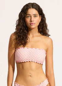 Seafolly Daydreamer Tube Bikini Top - Dusty Pink Daydreamer Tube Bikini Top - Dusty Pink Splash Swimwear