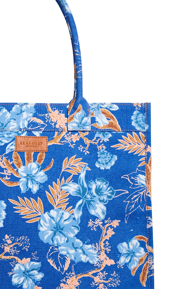 Eden Canvas Tote - Seafolly - Splash Swimwear  - accessories, Beach Accessories, beach bags, Seafolly, Sept23, Womens - Splash Swimwear 