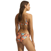 Seafolly Garden Party Reversible Hipster - Melon Seafolly Garden Party Reversible Hipster - Melon Splash Swimwear Bikini Bottoms