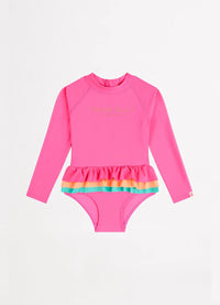 Seafolly Girls Essential Colour Blocked Paddlesuit Seafolly Essential Colour Blocked Paddlesuit Splash Swimwear Kids Swimwear