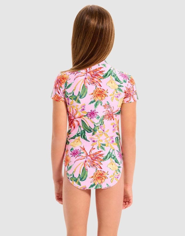 Seafolly Girls Girls Hot House Pink Paddle Suit Seafolly Girls Hot House Pink Paddle Suit Splash Swimwear