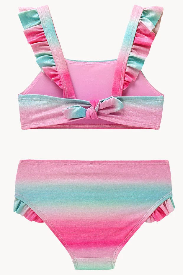 Seafolly Girls Girls Ombre Frill Crop Set Seafolly Girls Ombre Frill Crop Set Splash Swimwear