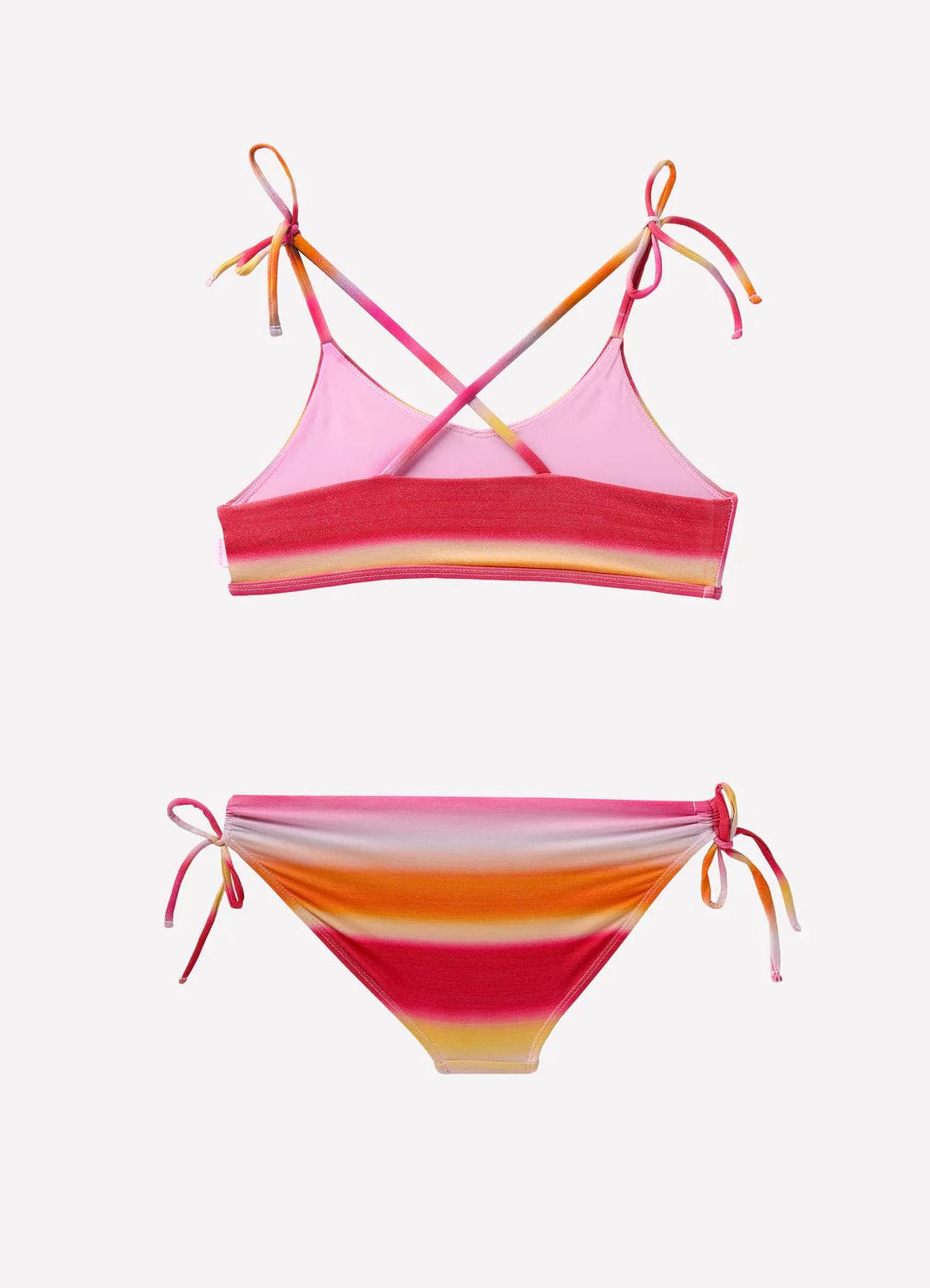 Seafolly Girls Girls Ombre Tie Bikini - Ombre Red Seafolly Girls Ombre Tie Bikini - Ombre Red Splash Swimwear