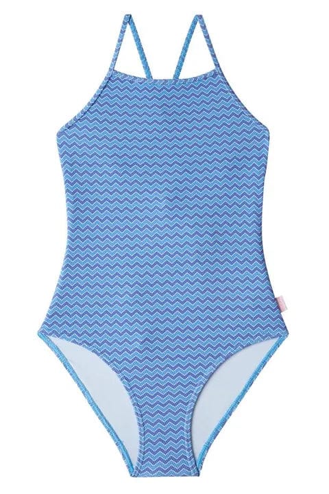 Seafolly Girls Girls Vanuatu ZigZag One Piece Splash Swimwear kids