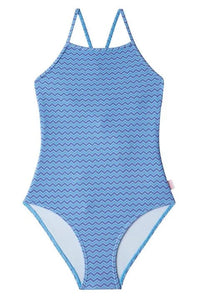 Seafolly Girls Girls Vanuatu ZigZag One Piece Splash Swimwear kids