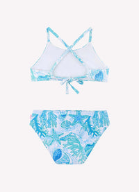 Seafolly Girls La Mer Bikini - Blue Seafolly La Mer Paddlesuit - Blue Splash Swimwear