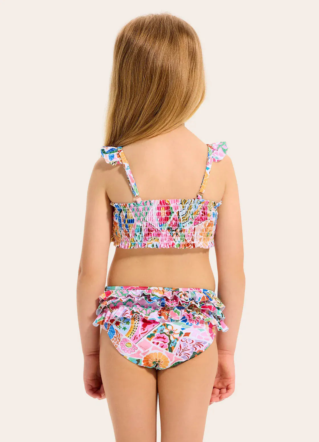 Seafolly Girls Seafolly Girls Beach Boheme Shirred Bikini Set Seafolly Girls Gingham Bikini Splash Swimwear Kids Swimwear