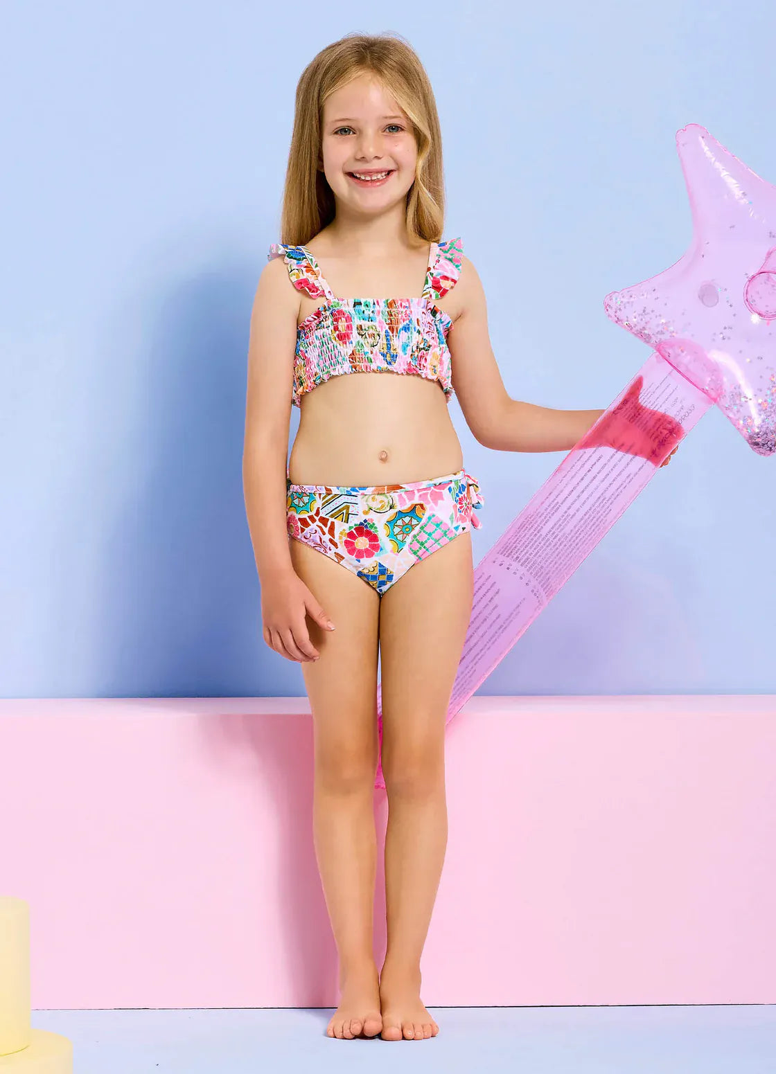 Seafolly Girls Seafolly Girls Beach Boheme Shirred Bikini Set Seafolly Girls Gingham Bikini Splash Swimwear Kids Swimwear