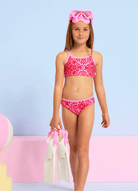 Seafolly Girls Seafolly Girls Capri Tile  Bikini Seafolly Girls Capri Tile  Bikini Splash Swimwear Kids Swimwear