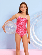 Seafolly Girls Seafolly Girls Capri Tile One Piece Seafolly Girls Capri Tile One Piece Splash Swimwear Kids Swimwear