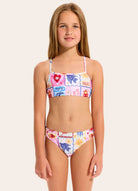 Seafolly Girls Seafolly Girls Palermo Tie Bikini Set Seafolly Girls Gingham Bikini Splash Swimwear Kids Swimwear