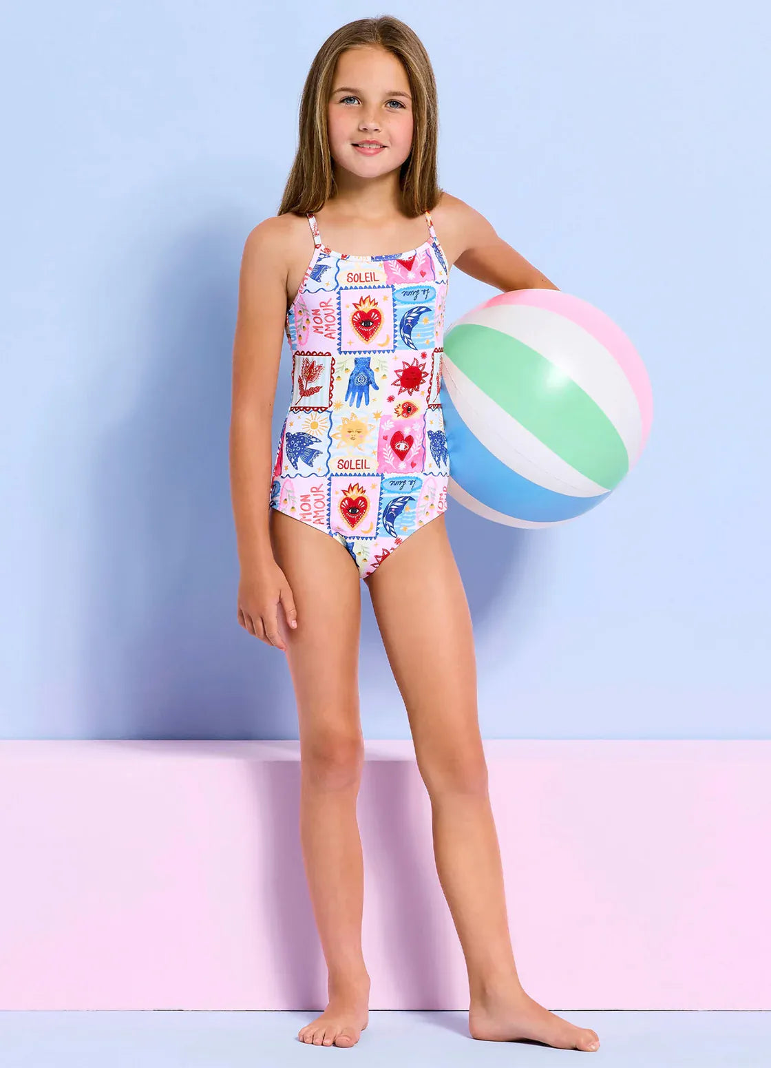 Seafolly Girls Seafolly Girls Palermo Tie One Piece Swimsuit Seafolly Girls Gingham Bikini Splash Swimwear Kids Swimwear