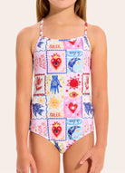 Seafolly Girls Seafolly Girls Palermo Tie One Piece Swimsuit Seafolly Girls Gingham Bikini Splash Swimwear Kids Swimwear