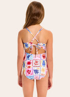 Seafolly Girls Seafolly Girls Palermo Tie One Piece Swimsuit Seafolly Girls Gingham Bikini Splash Swimwear Kids Swimwear