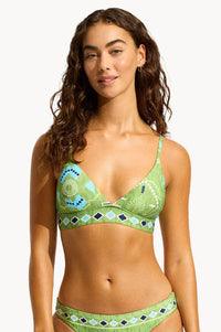 Seafolly Bikini Tops Kasbah Banded Bralette Seafolly Kasbah Banded Bralette