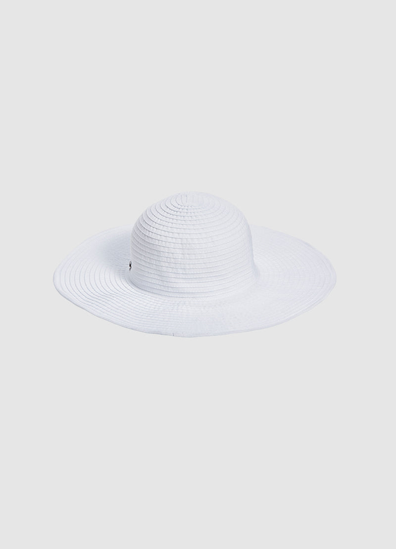 Seafolly Lizzy Hat S70403 Splash Swimwear Hats O/S / White 9337611180847