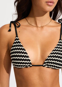 Seafolly Mesh Effect Slide Tri Seafolly Mesh Effect Slide Tri Splash Swimwear Bikini Tops