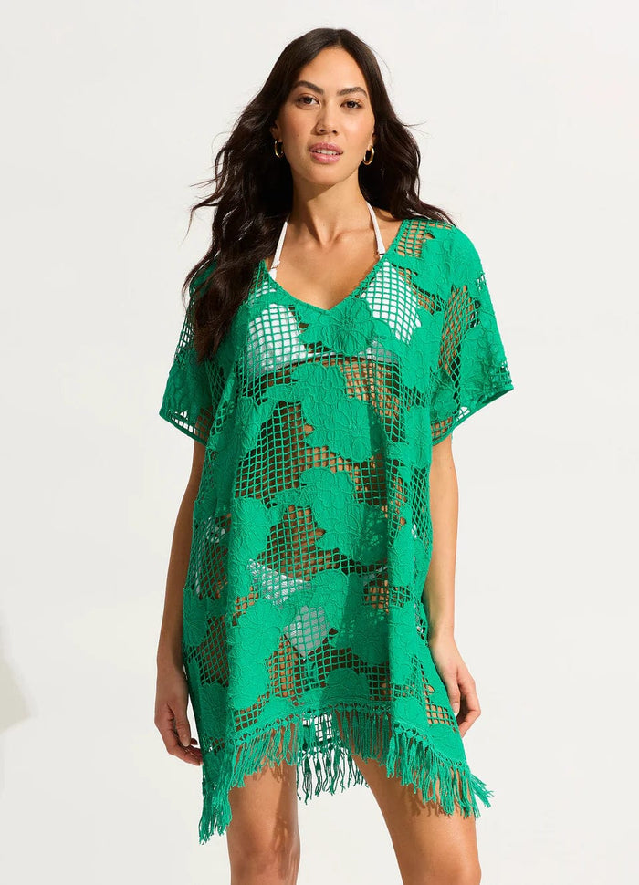 Mesh Kaftan - Seafolly - Splash Swimwear  - Kaftan, kaftans, kaftans & cover ups, Oct23, Seafolly, Womens - Splash Swimwear 