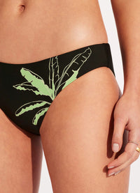 Palm Paradise Hipster - Black - Seafolly - Splash Swimwear  - April23, bikini bottoms, Seafolly, Womens, womens swim - Splash Swimwear 