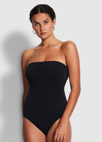 Seafolly Swim Dress, Tankini & One Piece Sea Dive DD Bandeau One Piece Seafolly Sea Dive DD Bandeau One Piece