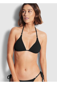 Seafolly Sea Dive Slide Tri Bra Splash Swimwear Bikini Tops