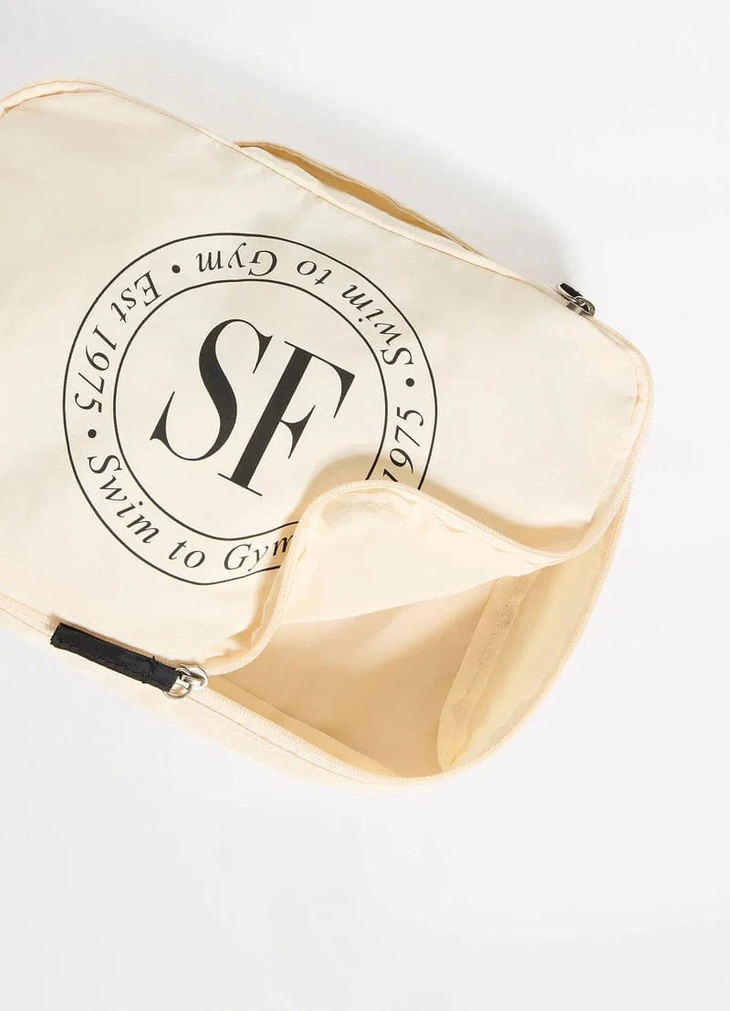 Seafolly Seafolly 1975 Foldable Packing Cubes- Ecru 72149-BG.Ecru Seafolly 1975 Foldable Packing Cubes- Ecru Splash Swimwear O/S