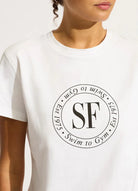 Seafolly Seafolly 1975 Heritage T-Shirt - White Seafolly 1975 Heritage T-Shirt - White Splash Swimwear T-shirt